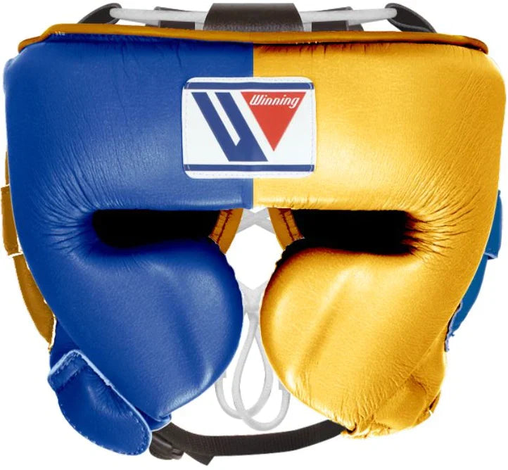 Winning Head Guard, Customizable winning Head guard blue gold