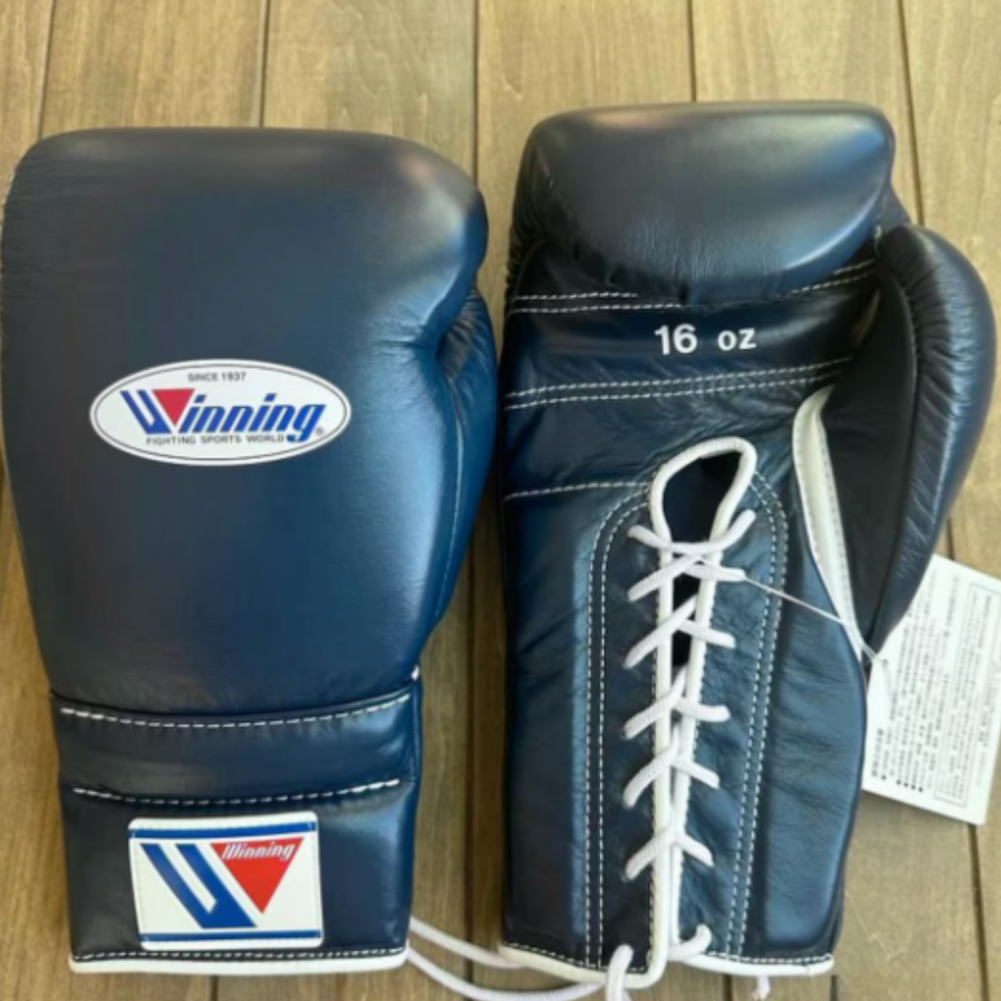 Winning boxing gloves, Blue christmas gift for mens Thanksgiving gifts for him