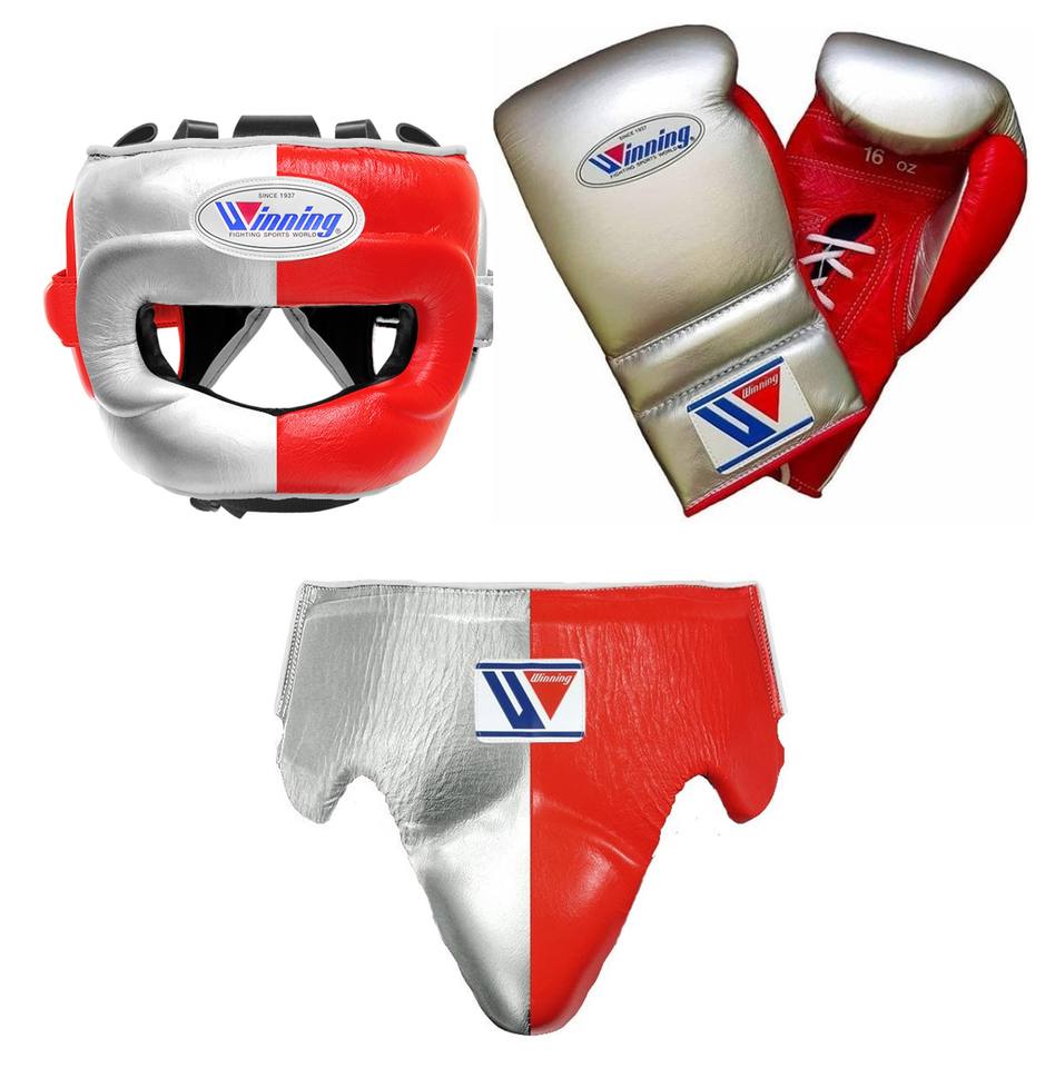 Winning Boxing Sets, Winning Head & Groin, Customizable boxing set_FG