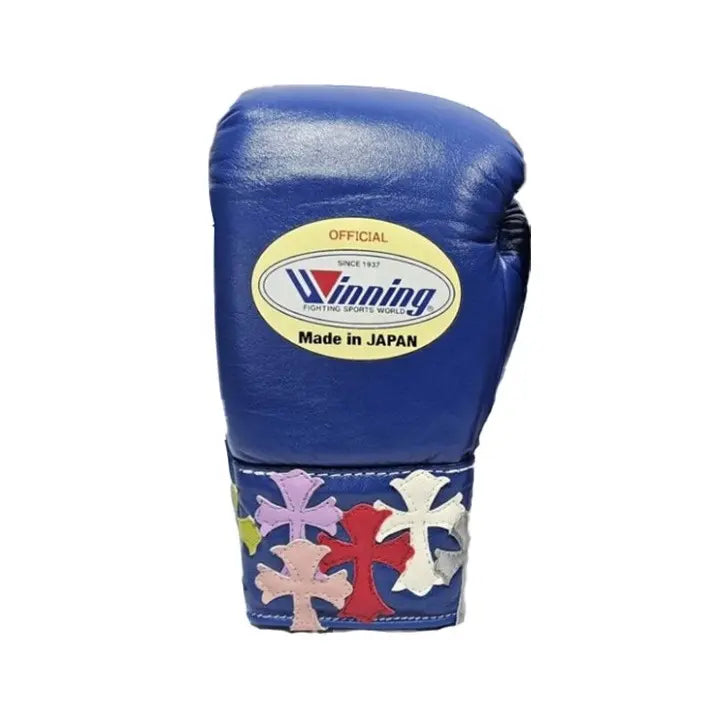 Winning boxing gloves, BLUE christmas gift for mens Thanksgiving gifts for him