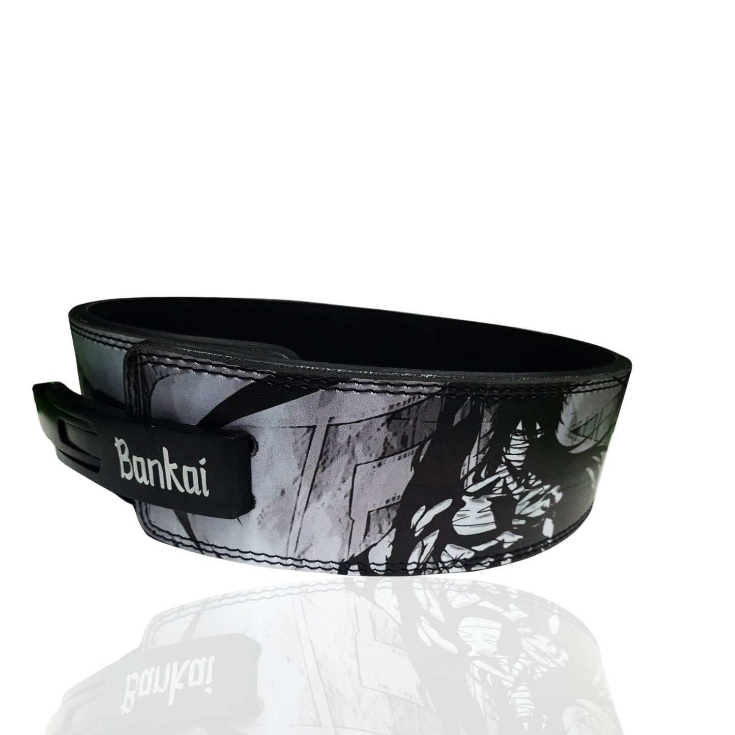 Powerlifting gym belt, Bleach Weight lift Belt, Deadlift Belt, Gifts for him, Ichigo Kurosaki Bankai