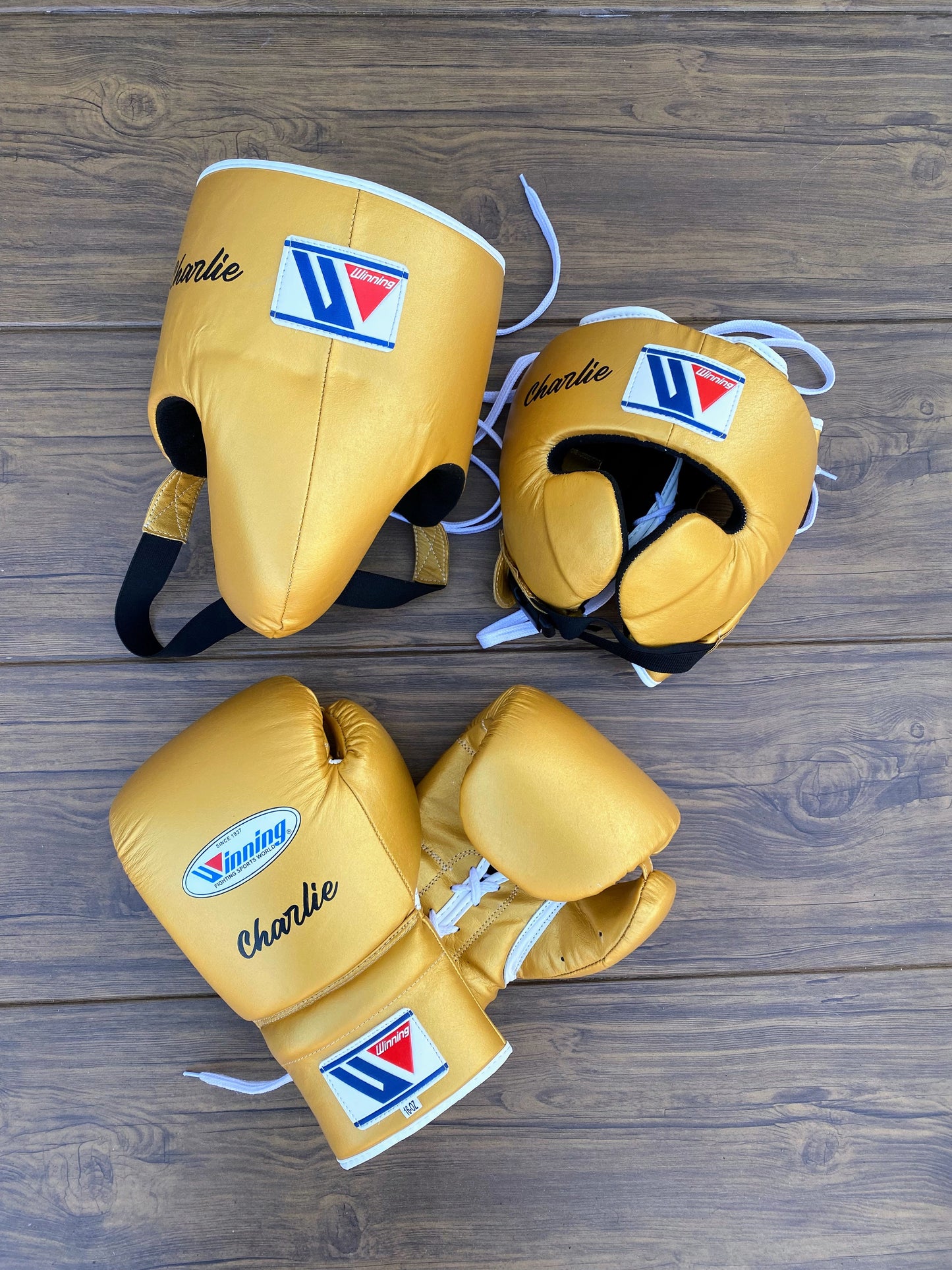 Winning Boxing Sets, Winning Head & Groin, Customizable boxing set