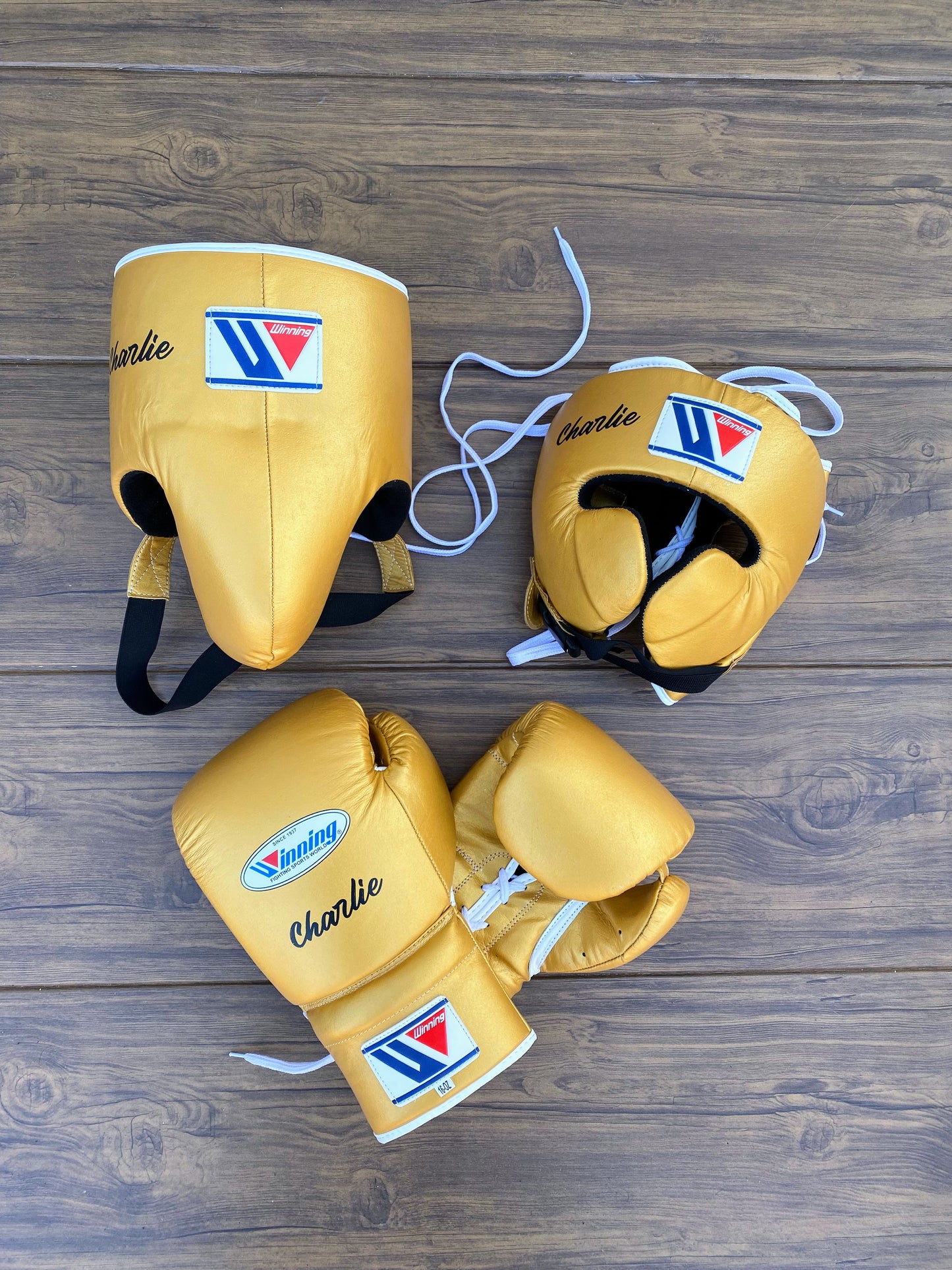 Winning Boxing Sets, Winning Head & Groin, Customizable boxing set