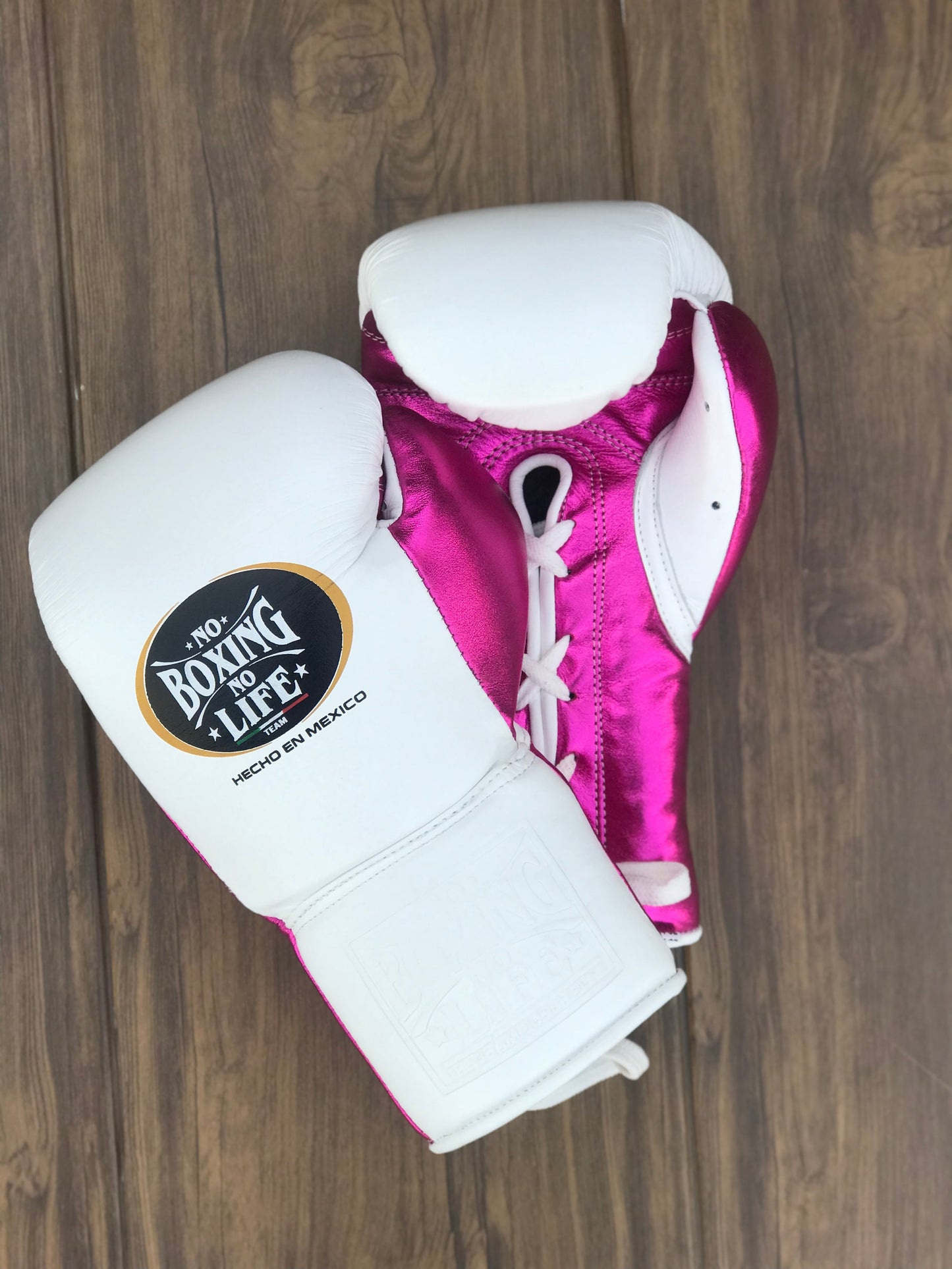 No Boxing No Life set, NBNL pink/white Boxing set ,NO Boxing No Life Gloves