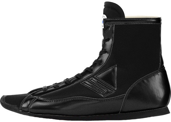 Winning Mid-Cut Type Boxing Shoes - Black