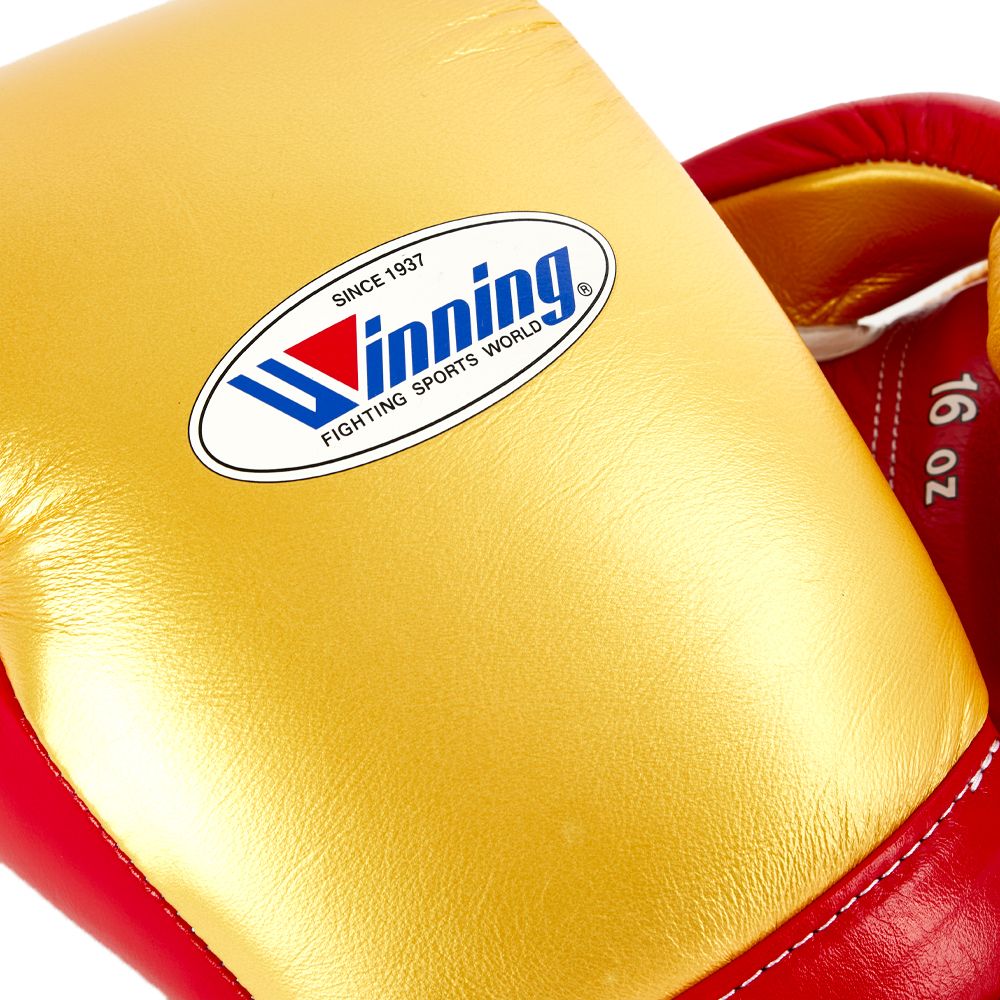 Winning boxing gloves, gold/red christmas gift for mens Thanksgiving gifts for him