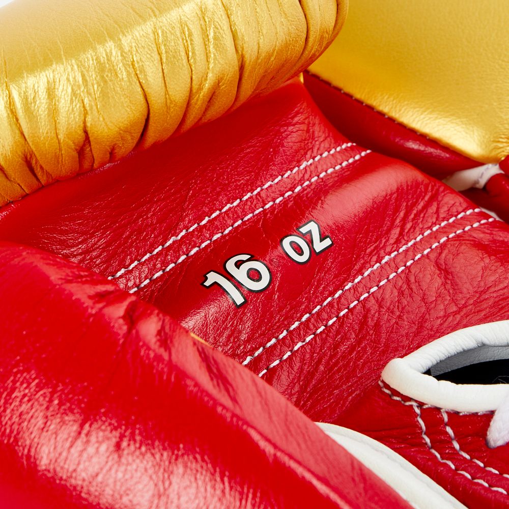 Winning boxing gloves, gold/red christmas gift for mens Thanksgiving gifts for him