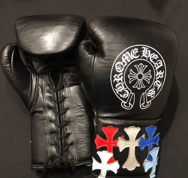 Customizable boxing glove , Glove Forge online , BLACK boxing gloves, High Quality BLACK Birthday gift for Friends,