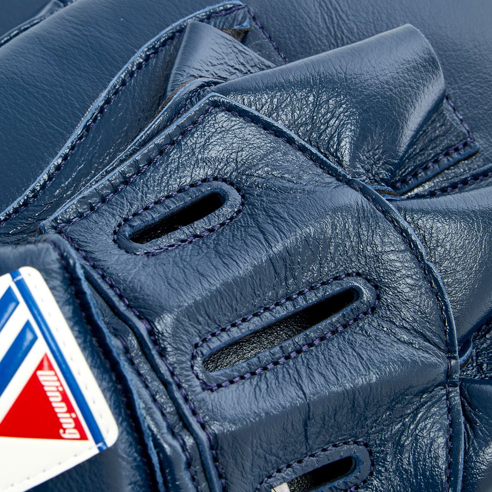 WINNING BOXING CUSTOM CM-65 PUNCH MITTS - NAVY BLUE