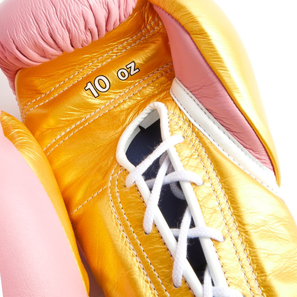 Winning boxing gloves, pink/gold christmas gift for mens Thanksgiving gifts for him