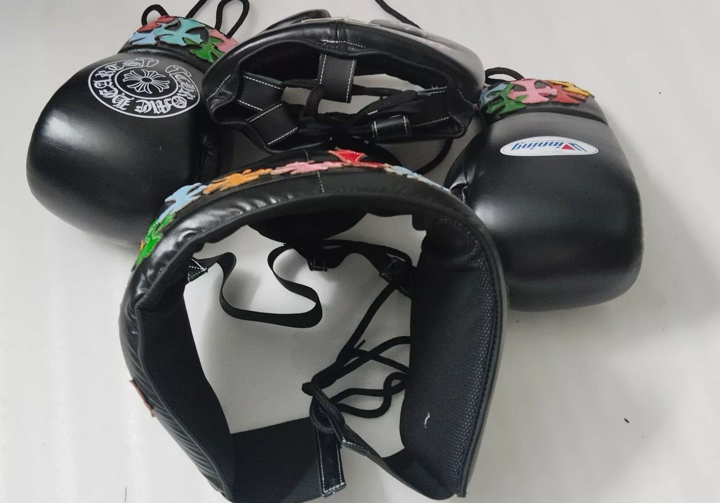 Winning Boxing Sets, Winning Head & Groin, Customizable boxing set Chrome Hearts
