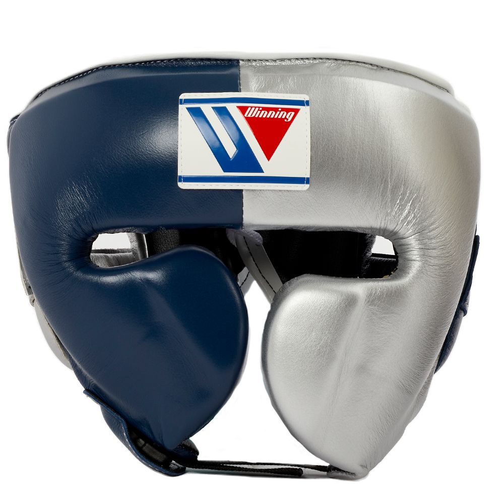 Winning Head Guard, Customizable winning Head guard dark blue silver