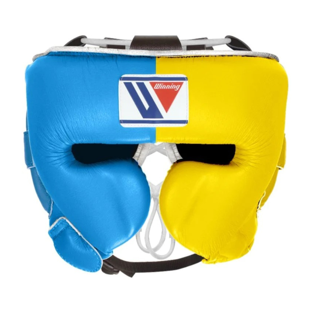 Winning Head Guard, Customizable winning Head guard blue yellow