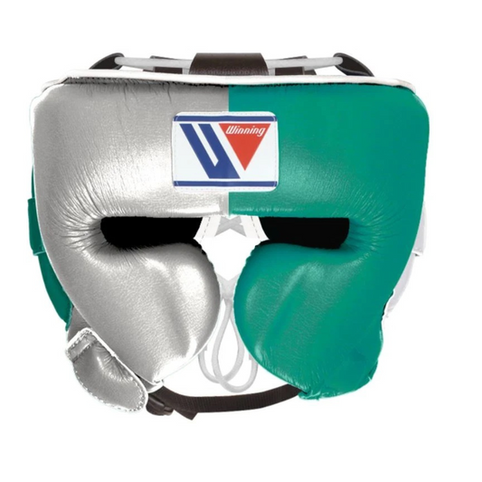 Winning Head Guard, Customizable winning Head guard silver green