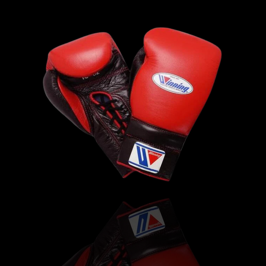 Winning boxing gloves, RED/BLACK christmas gift for mens Thanksgiving gifts for him