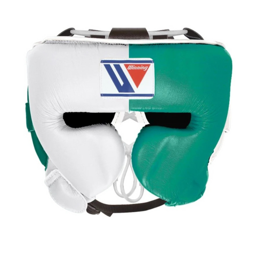 Winning Head Guard, Customizable winning Head guard white green