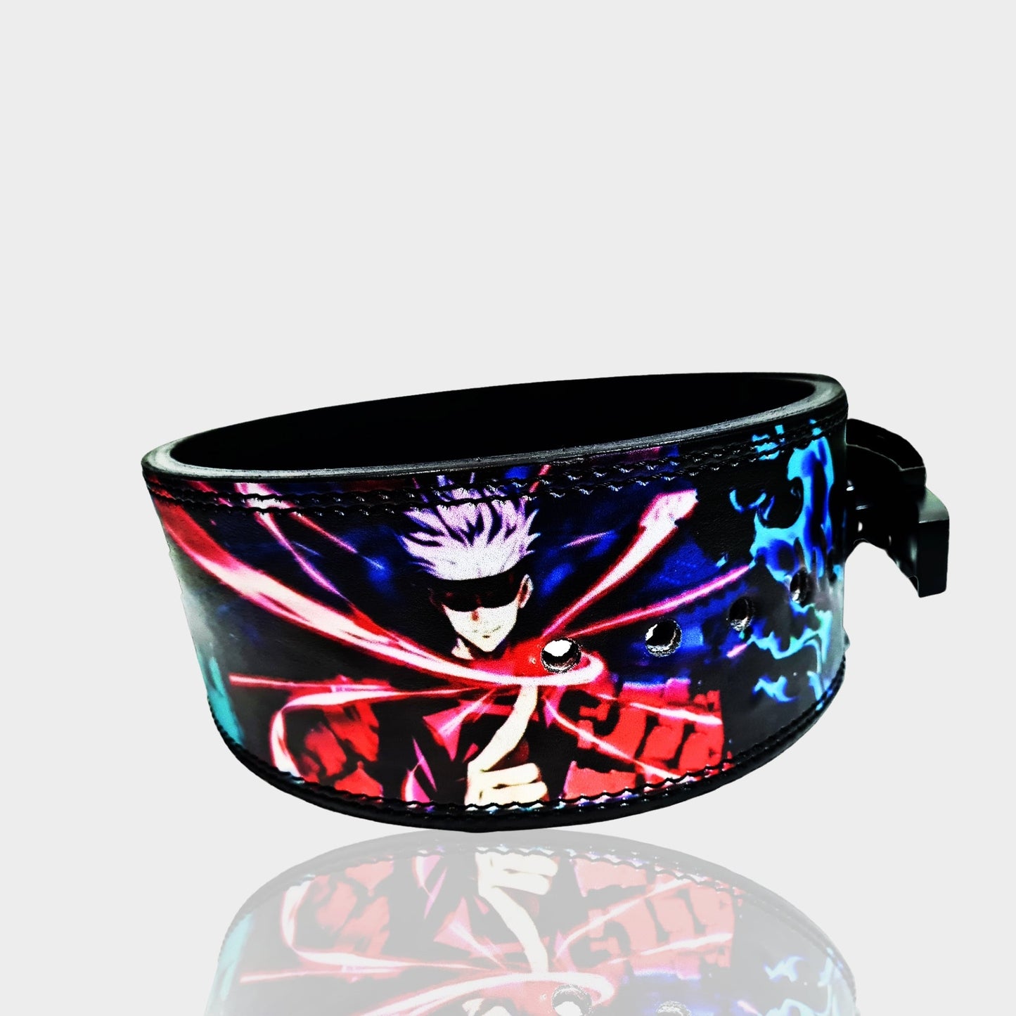 Powerlifting lever belt, weightlifting gym belt, Jujutsu Kaisen, Itadori, weight lift belts, Deadlift belt