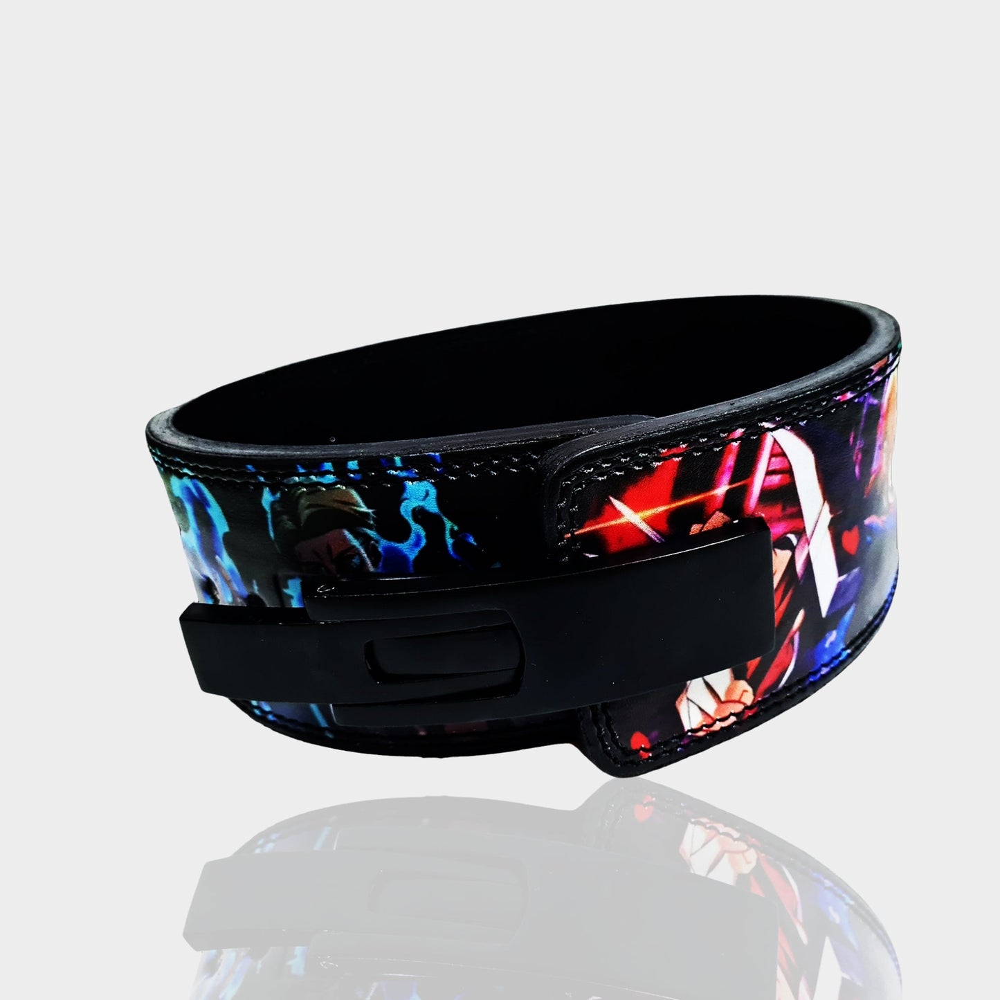 Powerlifting lever belt, weightlifting gym belt, Jujutsu Kaisen, Itadori, weight lift belts, Deadlift belt