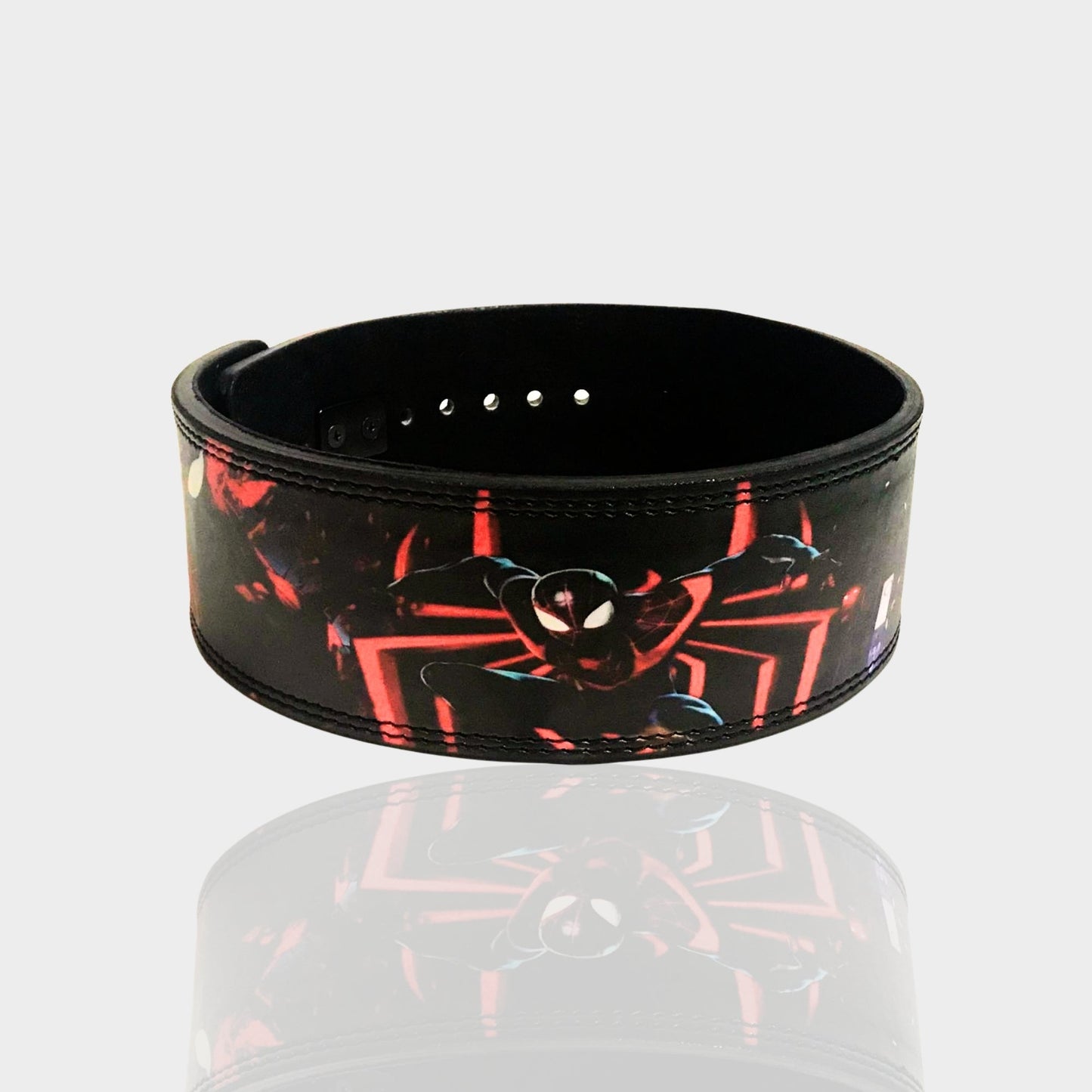 Spider man weightlifting gym belt powerlifting lever belt Custom lift belt gym belt