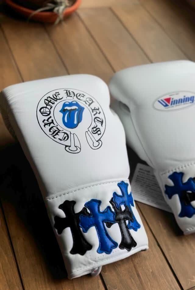 Winning boxing gloves,  white christmas gift for mens Thanksgiving gifts for him....