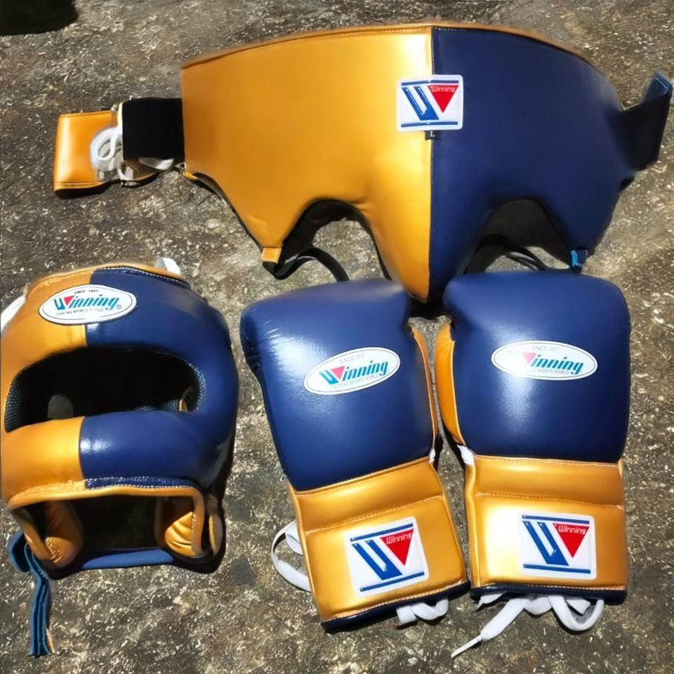 Winning Boxing Sets, Winning Head & Groin, Customizable boxing set_FG