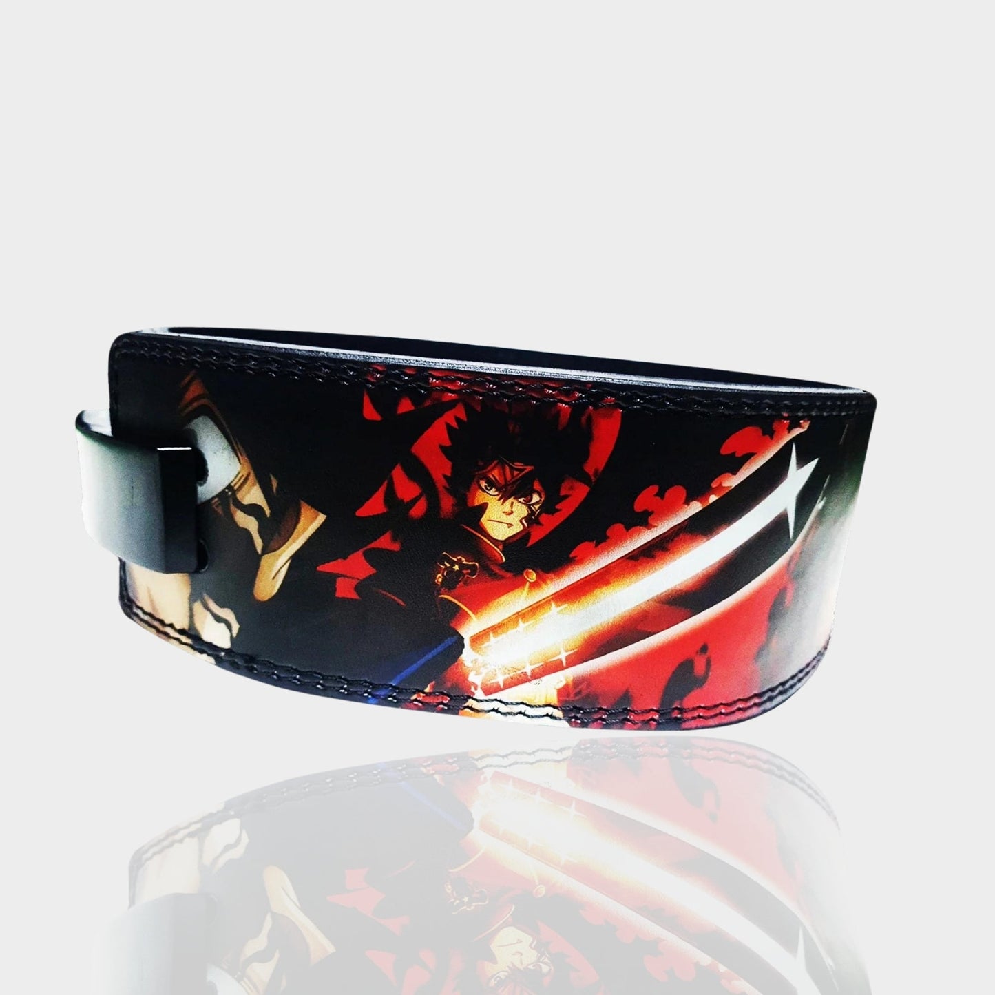 Powerlifting lever belt, gym belt custom lift belt, weightlifting belt,  Gifts got him, Black Clover
