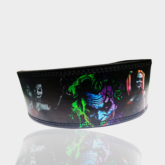 Joker powerlifting lever belt, harley quinn Weight lift Belt, Lever Belt, Gym belt, Weightlifting Belt