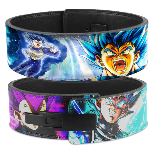 Dragon ball,  vegeta powerlifting lever belt, Custom Goku weight lift belt, weightlifting belt