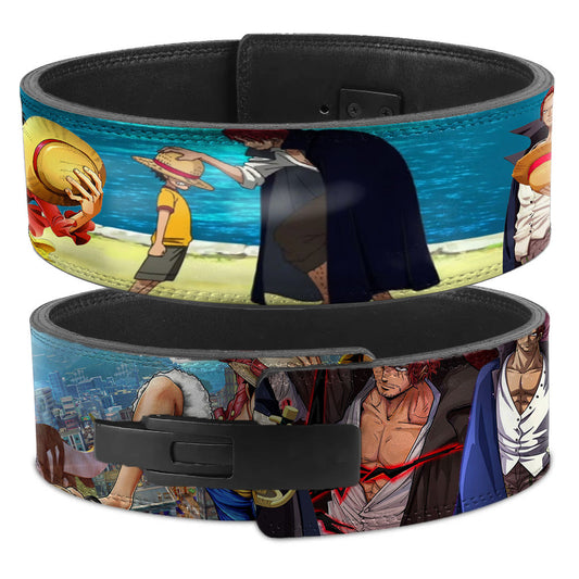 One Piece, Shanks and luffy weight lift belt, Shanks emperor Gym Belt, Shanks powerlift belt, One piece Powerlifting belt
