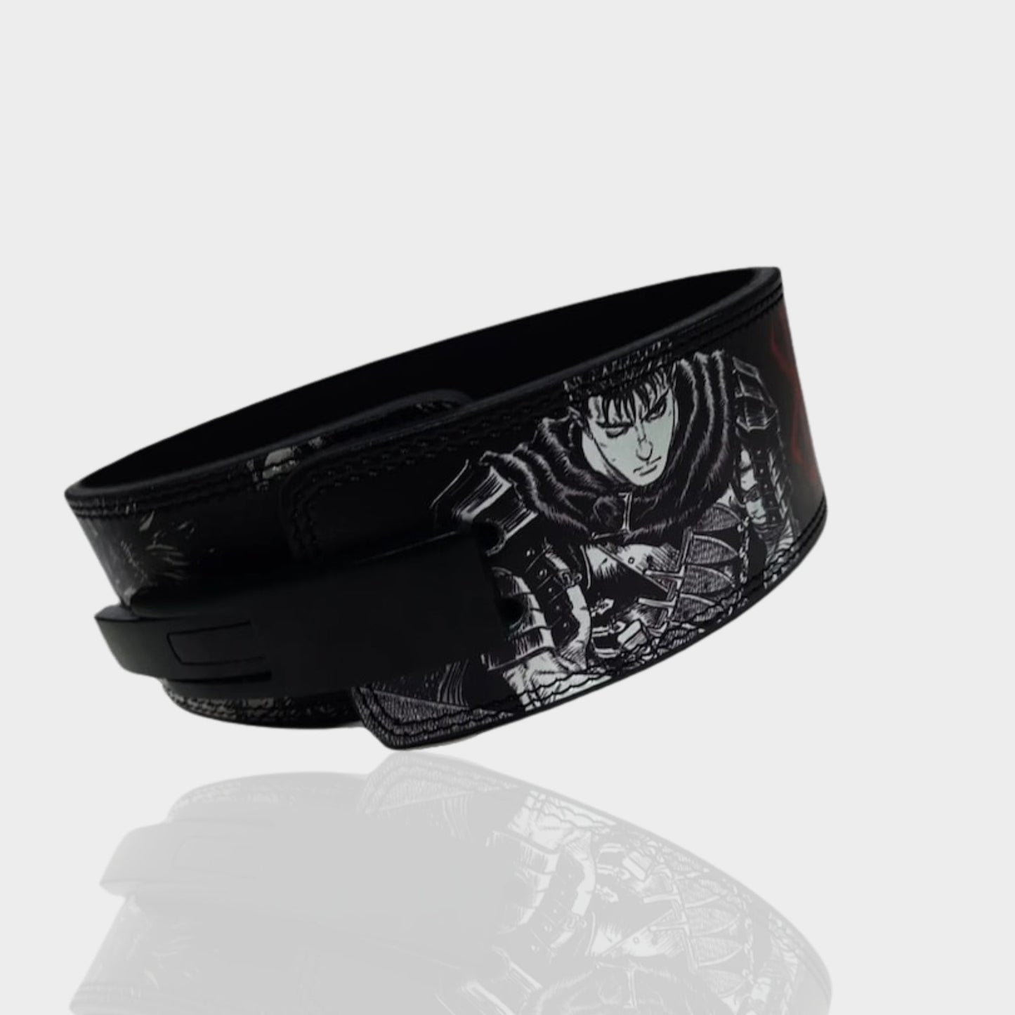 Berserk weight lift belt, Berserk Lever, Berserk Gym Belt, Berserk Guts Powerlifting belt, Berserk Guts weightlifting belt