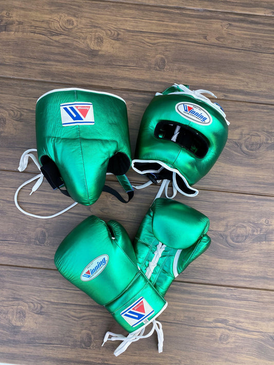 Winning Boxing Sets, Winning Head & Groin, Customizable boxing set