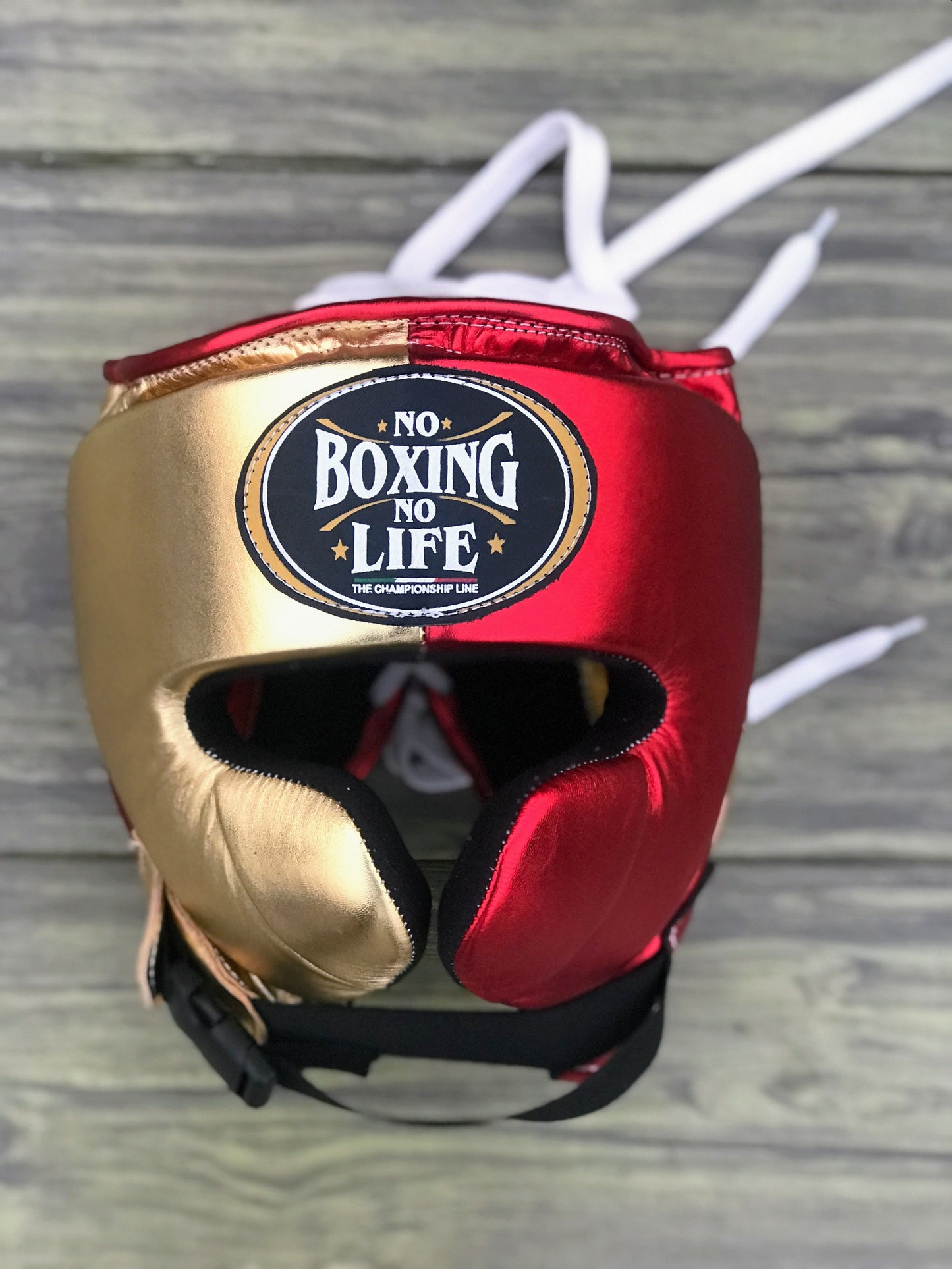 No Boxing No Life set, NBNL Red/Gold Boxing set, No Boxing no Life Gloves