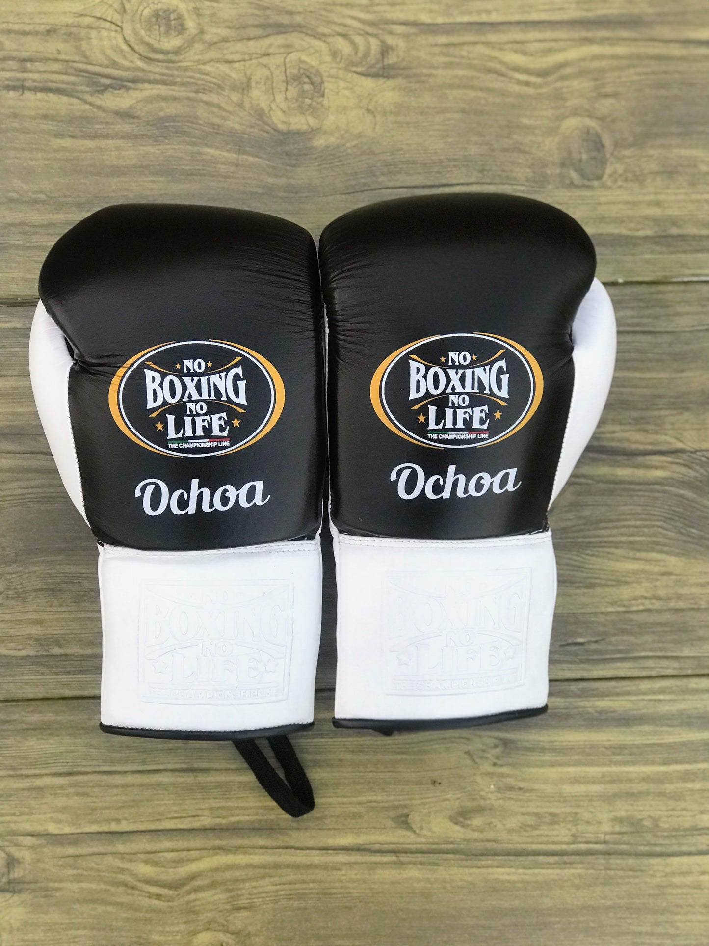 No Boxing No Life set, NBNL White/Black Boxing set, No Boxing No Life Gloves