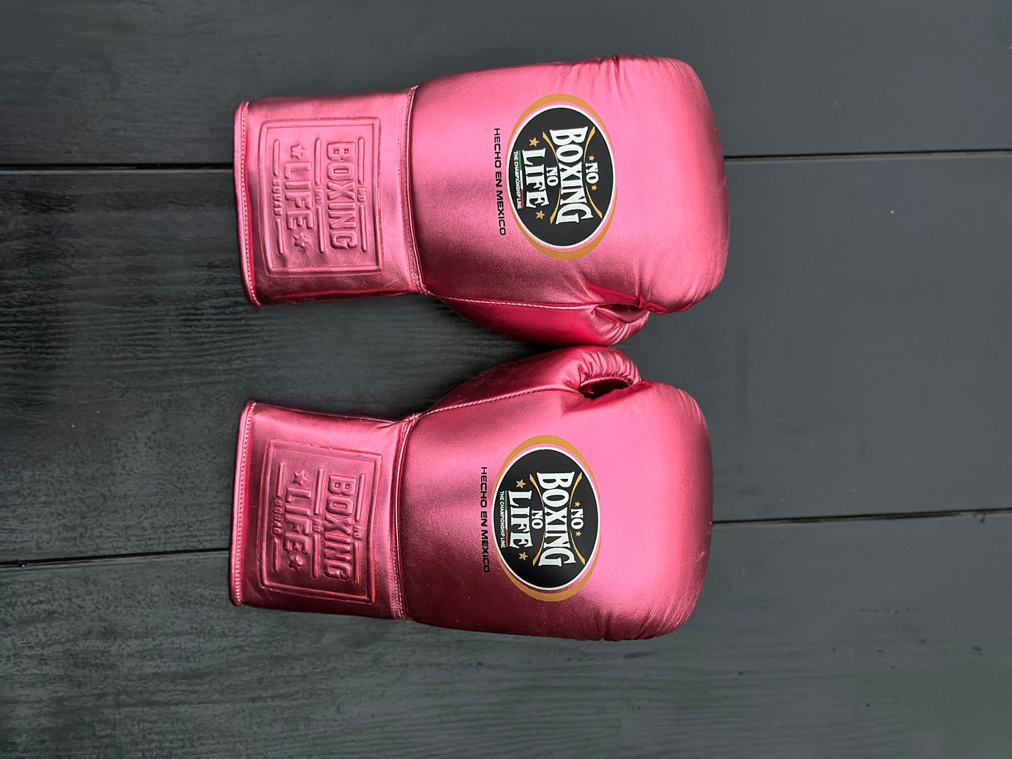 No Boxing No Life set, NBNL pink Boxing set, No Boxing No Life Gloves