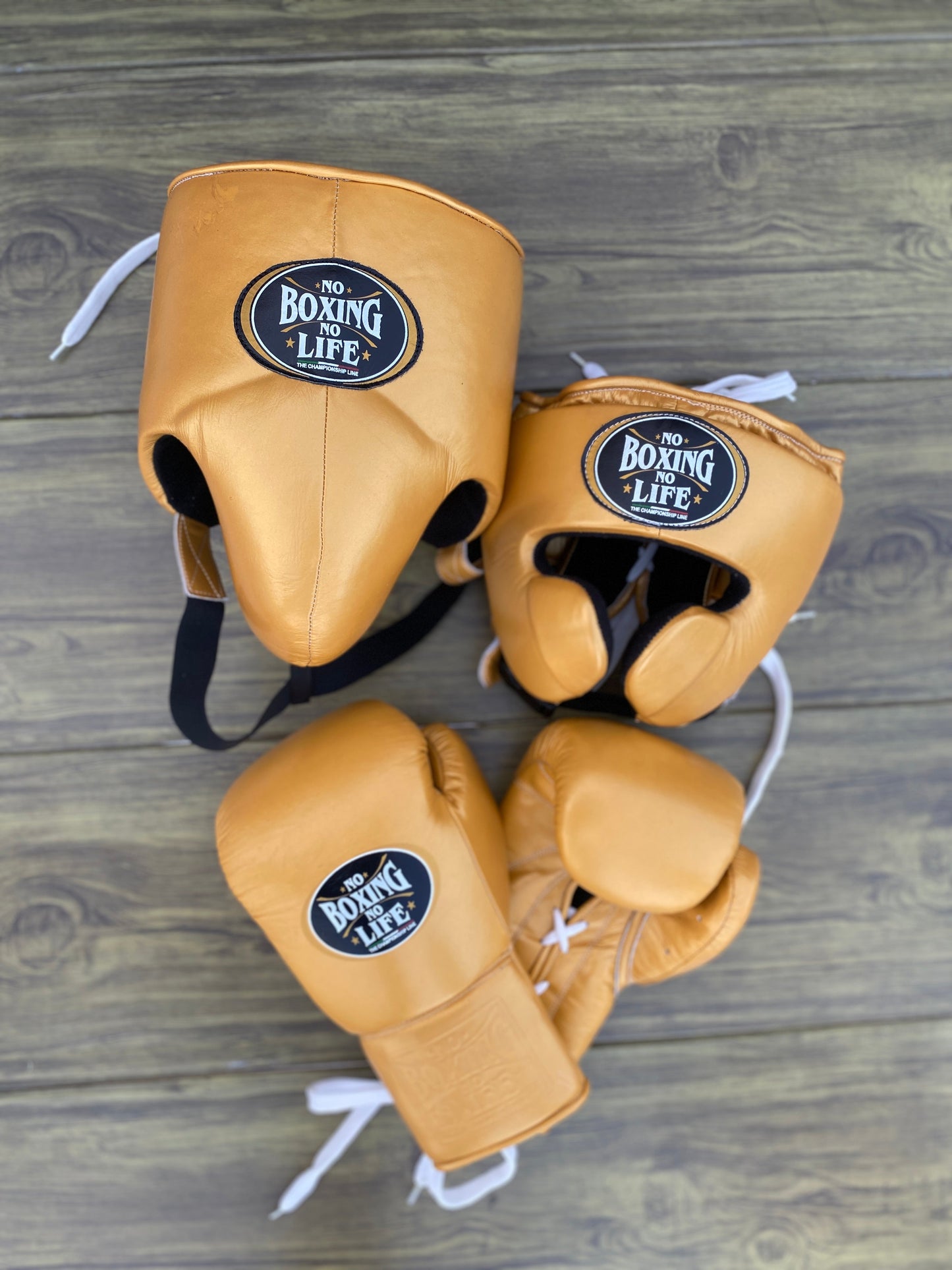 No Boxing No Life set, NBNL Golden Boxing set, No Boxing No Life Gloves