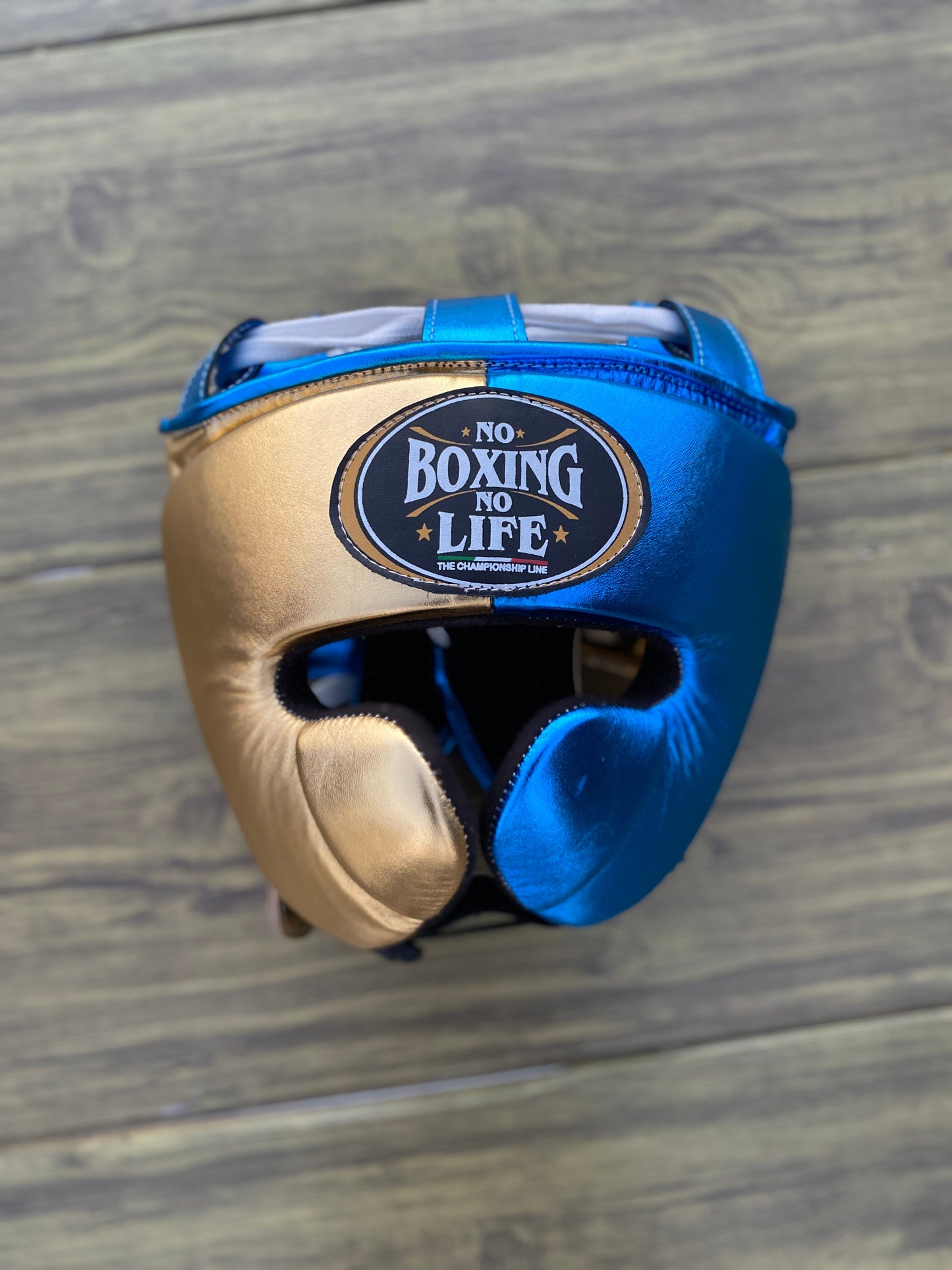 No Boxing No Life set, NBNL Blue/Gold Boxing set, No Boxing No Life Gloves