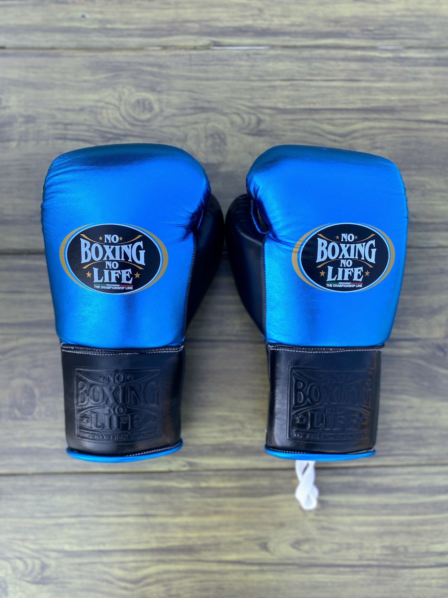 No Boxing No Life set, NBNL Blue/Black Boxing set, No Boxing No Life Gloves