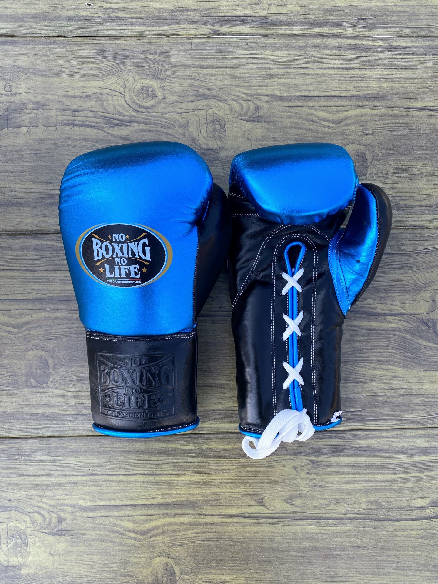 No Boxing No Life set, NBNL Blue/Black Boxing set, No Boxing No Life Gloves