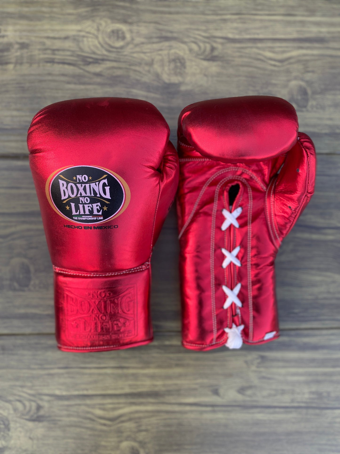 No Boxing No Life set, NBNL Red/Black Boxing set, No Boxing No Life Gloves
