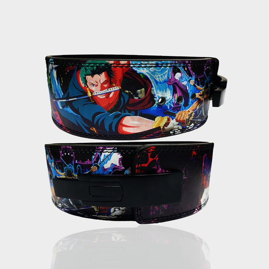 One Piece Roronoa Zoro powerlifting lever belt, weightlifting belt