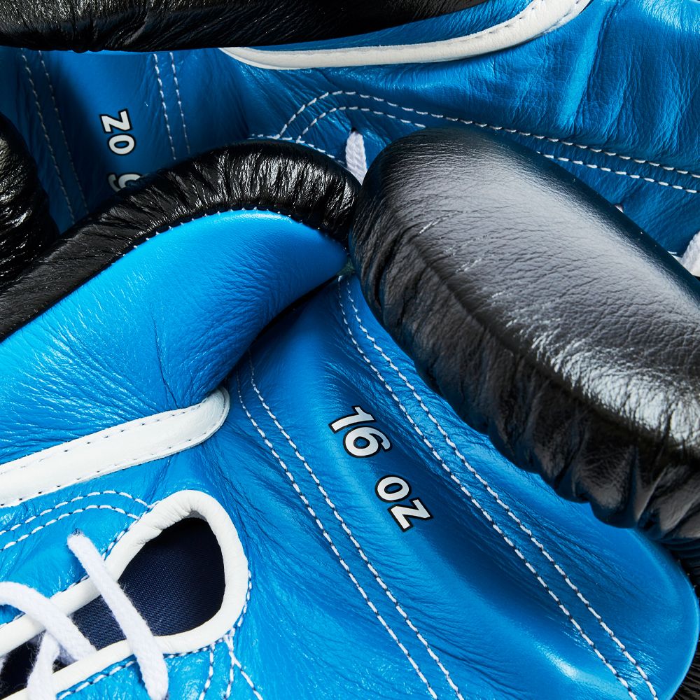 Winning boxing gloves, black/blue christmas gift for mens Thanksgiving gifts for him