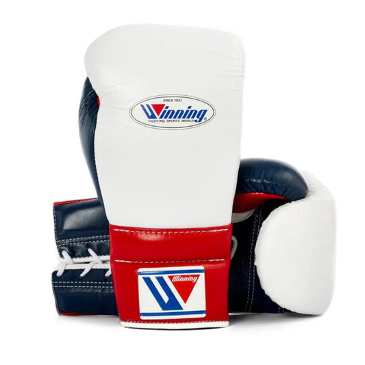 Winning boxing gloves, WHITE/RED christmas gift for mens Thanksgiving gifts for him