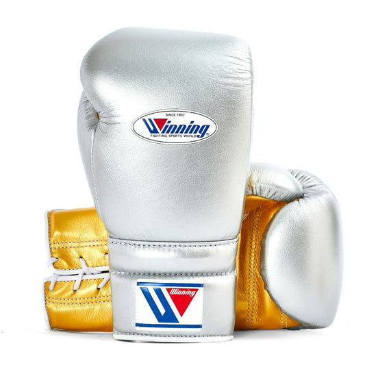 Winning boxing gloves, silver/gold christmas gift for mens Thanksgiving gifts for him