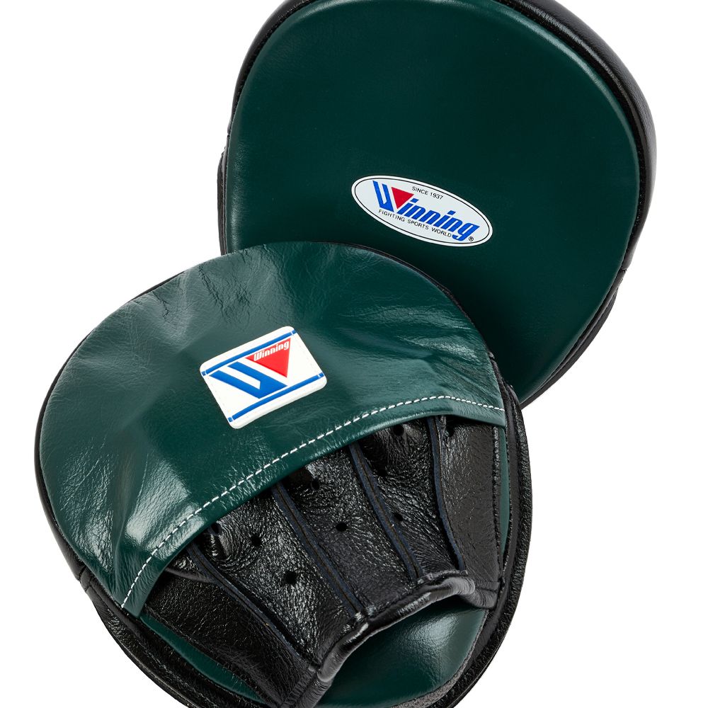 WINNING BOXING CUSTOM CM-65 PUNCH MITTS - NAVY BLUE