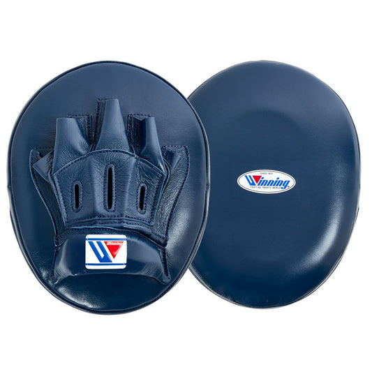 WINNING BOXING CUSTOM CM-65 PUNCH MITTS - NAVY BLUE