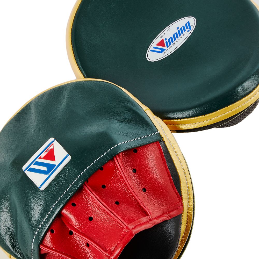 WINNING BOXING CUSTOM CM-65 PUNCH MITTS - NAVY BLUE