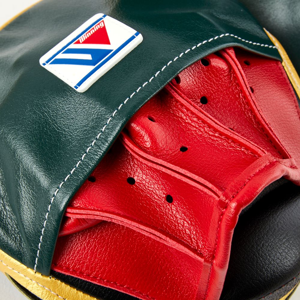 WINNING BOXING CUSTOM CM-65 PUNCH MITTS - NAVY BLUE