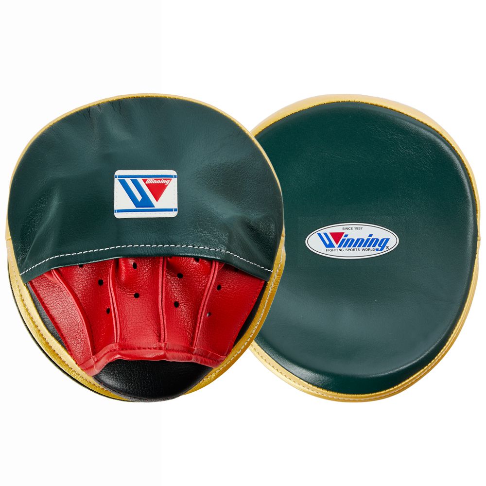 WINNING BOXING CUSTOM CM-65 PUNCH MITTS - NAVY BLUE