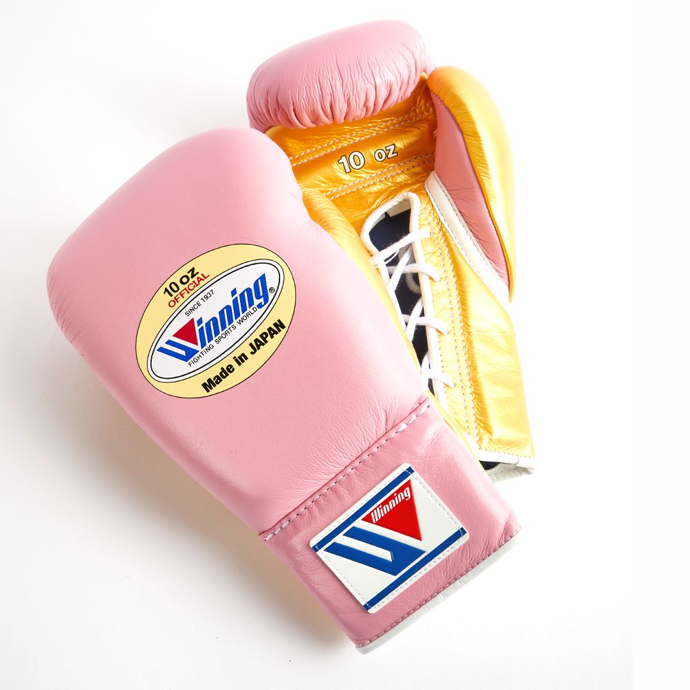 Winning boxing gloves, pink/gold christmas gift for mens Thanksgiving gifts for him