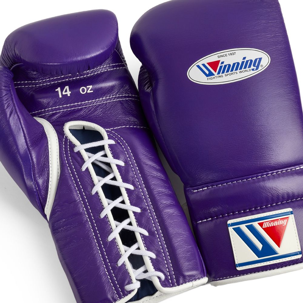 Winning boxing gloves, purple christmas gift for mens Thanksgiving gifts for him